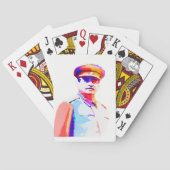 ヴィンテージジョセフスターリン第2次世界大戦ロシア独裁者カラフル トランプ (裏面)