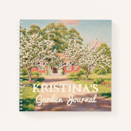 ヴィンテージジョハンクルテンファインアートパーソナルガーデン ノートブック