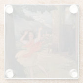 ヴィンテージジョハンナスパイリハイジオブザスイスアルプス ガラスコースター (裏面)