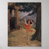 ヴィンテージジョハンナスパイリハイジオブザスイスアルプス ポスター (正面)