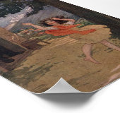 ヴィンテージジョハンナスパイリハイジオブザスイスアルプス ポスター (角)