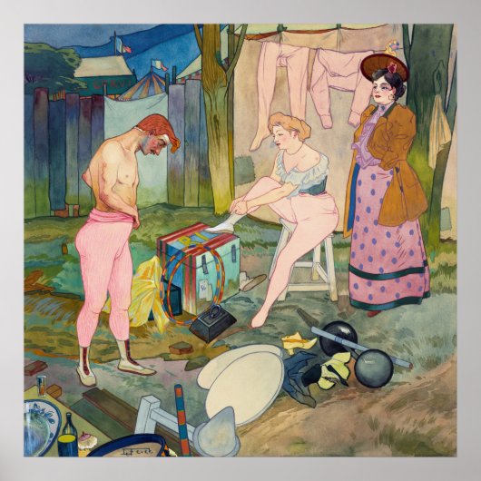 ヴィンテージジョルジュドゥフェール ポスター (正面)