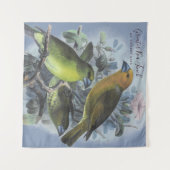 ヴィンテージジョンケウレ素晴らしマンズコーフィンチ タペストリー (正面(横))