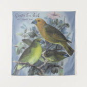 ヴィンテージジョンケウレ素晴らしマンズコーフィンチ タペストリー (正面)