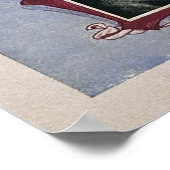 ヴィンテージジョンソンバーンズお土産 ポスター (角)