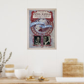 ヴィンテージジョンソンバーンズお土産 ポスター (キッチン)