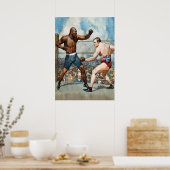 ヴィンテージジョンソンバーンズ水カラー ポスター (キッチン)