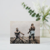 ヴィンテージジョンソンVSジェフリーズファイト ポストカード (スタンド正面)