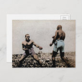 ヴィンテージジョンソンVSジェフリーズファイト ポストカード (正面/裏面)