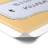 ヴィンテージジョン広告・リトルプリント ポスター (角)