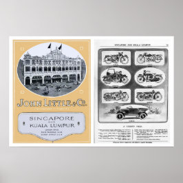 ヴィンテージジョン広告・リトルプリント ポスター