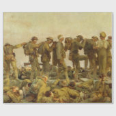 ヴィンテージジョン歌手サルゲント第一次世界大戦ガス ラッピングペーパー (フラット)