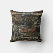 ヴィンテージジョン・デアール「ウィリアム・モリスのための小川」 クッション (裏面)