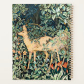 ヴィンテージジョン・デアール「緑」 – 木の花と鹿 プランナー手帳 (裏面)