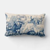 ヴィンテージジョン・ロビンソン・サーカスのポスター ランバークッション (裏面)