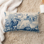 ヴィンテージジョン・ロビンソン・サーカスのポスター ランバークッション (ブランケット)