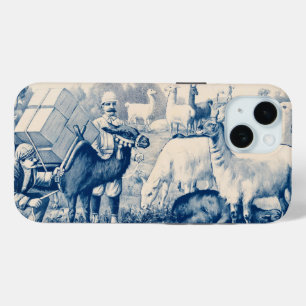 ヴィンテージジョン・ロビンソン・サーカスのポスター iPhone 15ケース