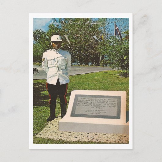 ヴィンテージジョン・F・ケネディ ポストカード (正面)