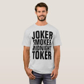 ヴィンテージジョーカーMIDNIGHT TOKER男性のTシャツ Tシャツ (正面フル)