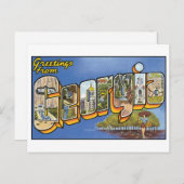 ヴィンテージジョージアはがき ポストカード (正面/裏面)