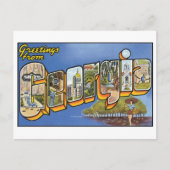 ヴィンテージジョージアはがき ポストカード (正面)