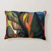 ヴィンテージジョージアオキーフェ1922メープルアンドシダー アクセントクッション (裏面)