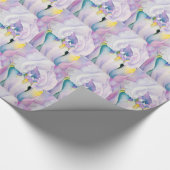 ヴィンテージジョージアオキーフ1924アイリスの光 ラッピングペーパー (角)