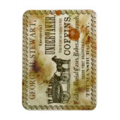 ヴィンテージジョージスチュワートアンダーテイカー&コーヒーマグネット マグネット (縦)