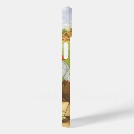 ヴィンテージジョージポーギマザーグース子供部屋ライム Case-Mate iPhoneケース (裏面 / 右)