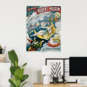 ヴィンテージジョージメイズイリュージョン幻想 ポスター (ホームオフィス)