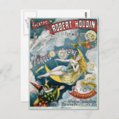 ヴィンテージジョージメイズイリュージョン幻想 ポストカード (正面/裏面)