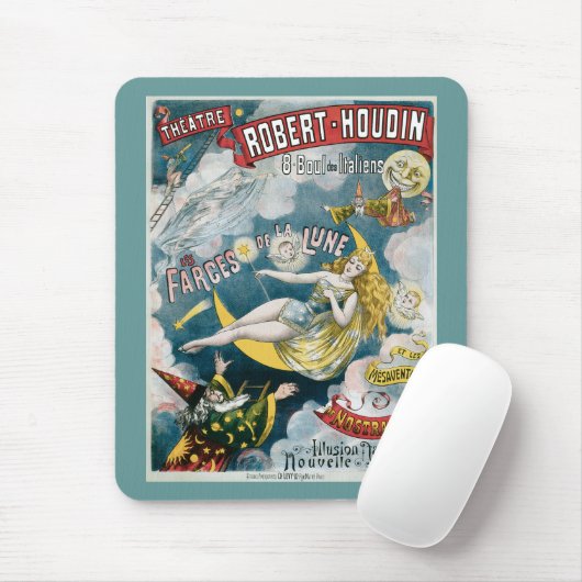 ヴィンテージジョージメイズイリュージョン幻想 マウスパッド (マウス)