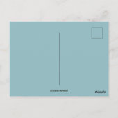 ヴィンテージジョージワシントンオンホース ポストカード (裏面)