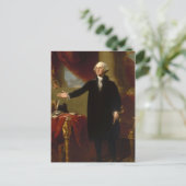 ヴィンテージジョージワシントン絵画ポートレートズ2 ポストカード (スタンド正面)