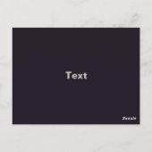 ヴィンテージジョージ・ワシントンポートレート大統領 ポストカード (裏面)