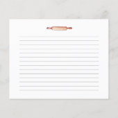 ヴィンテージジンガーブレッドクッキーマンホリデーベーキング (裏面)