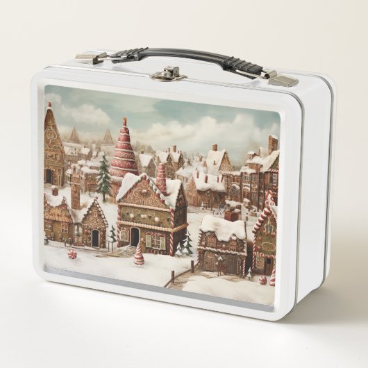 ヴィンテージジンジャーパン村 メタルランチボックス (正面)