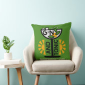 ヴィンテージジントニック・アート クッション (椅子)