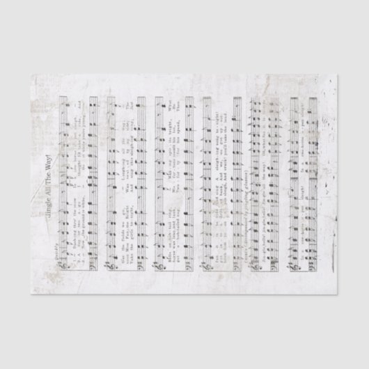 ヴィンテージジンルザオールウェイミュージックコンポジションタイム 薄葉紙 (正面)