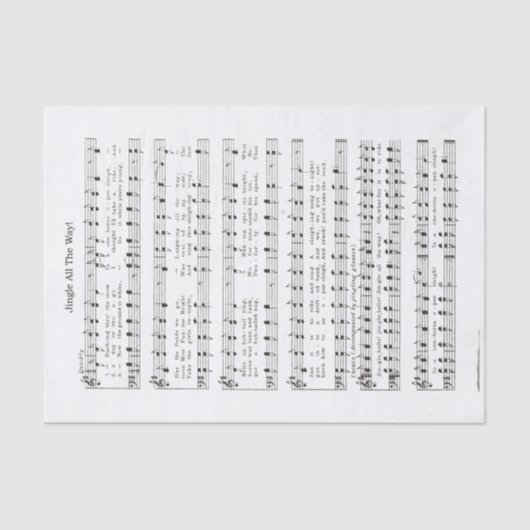 ヴィンテージジンルザオールウェイミュージックコンポジション 薄葉紙 (正面)