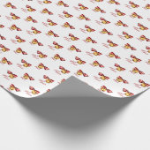 ヴィンテージジンルジンルベルラッピング紙 ラッピングペーパー (角)