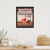 ヴィンテージジーグフィールドフォリーズ1919 ポスター (キッチン)