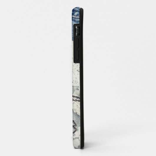 ヴィンテージジーンズビクトリアンモノグラムIPHONE 5ケース Case-Mate iPhoneケース (裏面/左)