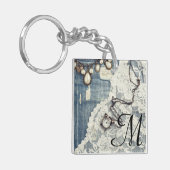 ヴィンテージジーンズビクトリアンレースポケットWatcキーチェーン キーホルダー (正面左)