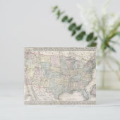 ヴィンテージスの地図統一された州紙 (スタンド正面)