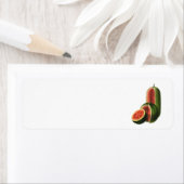 ヴィンテージスイカ背の高い丸いオーガニック食べ物の果物 ラベル (インサイチュ)