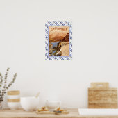 ヴィンテージスイスのポスタージュラ鉄道株式会社 ポスター (キッチン)