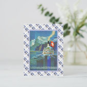 ヴィンテージスイスのラウルウェイのポスター、Vierwaldstattersee ポストカード (スタンド正面)