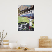 ヴィンテージスイスアルプス旅行 ポスター (キッチン)