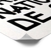 ヴィンテージスイスアールデコスノースキースポーツ競技会 ポスター (角)